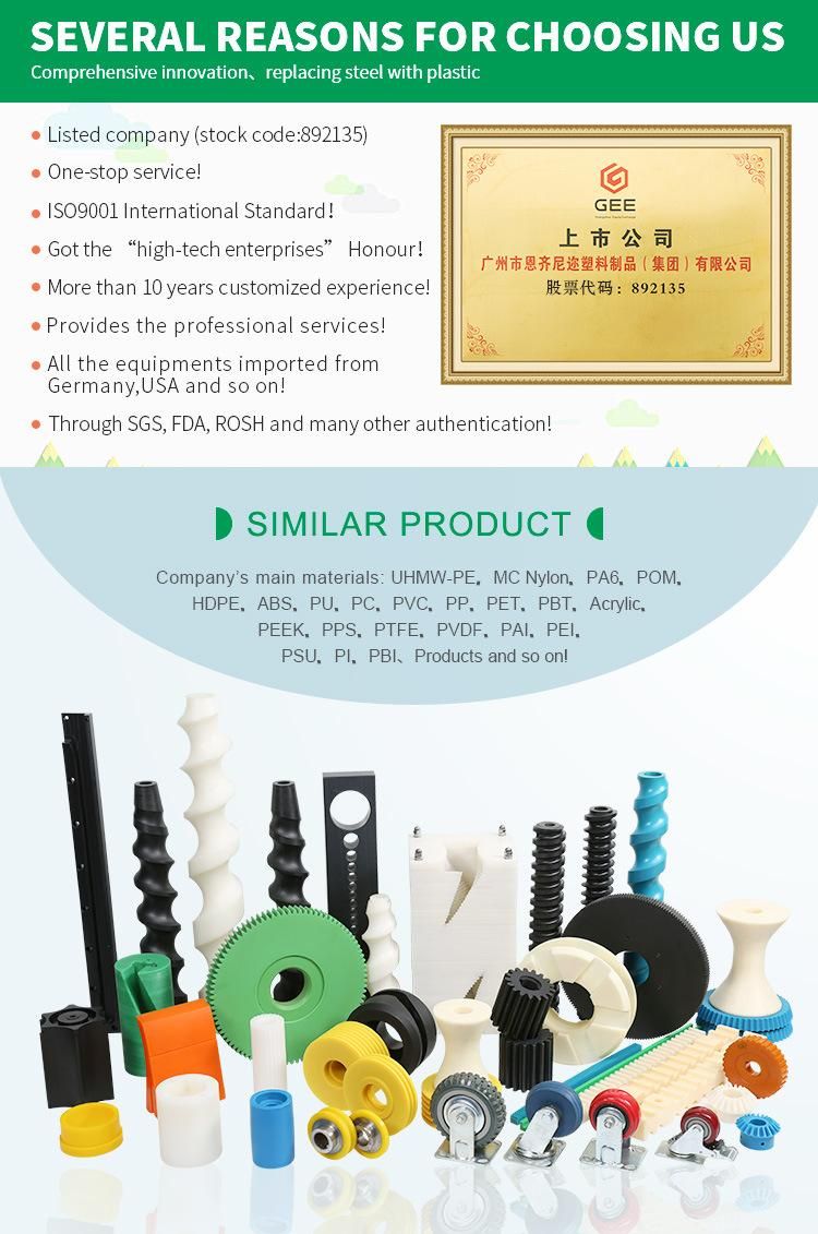 Manufacture Molded Custom Plastic Delrin Screws