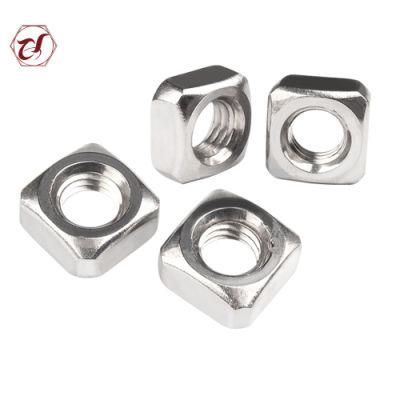 304 Stainless Steel SS304 A4-80 316 Square Nut