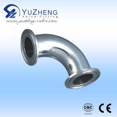Sanitary Elbow Clamped Ending for Food Grade
