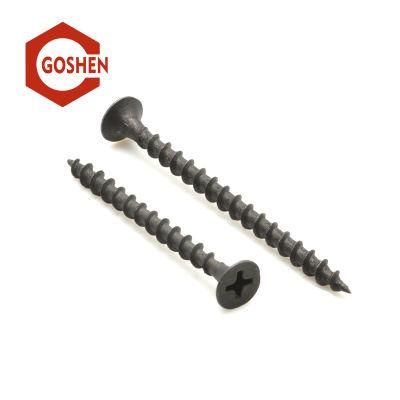 8# Carbon Steel Black Phosphating Drywall Screws
