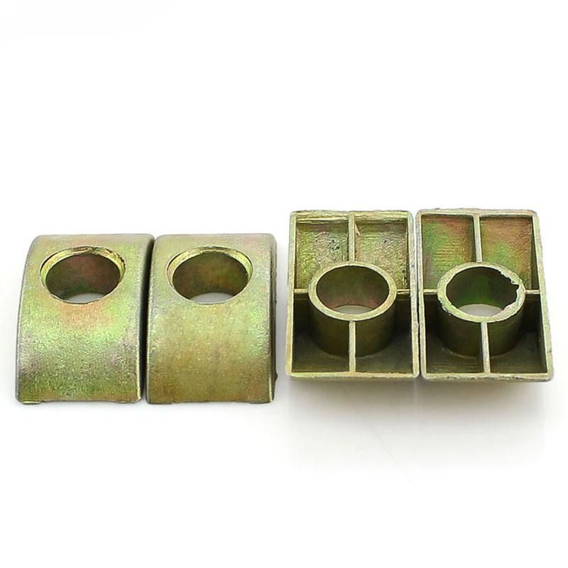 Half Moon Pad Alloy Crescent Pad M8 Washer for Furniture