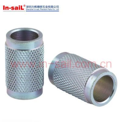 Brass Cylindrical Knurled Body Straight Machinery Pins