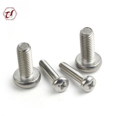 Screws/ Philip 304 Jp Bolt Pan Head Phillips Stainless Steel Screw