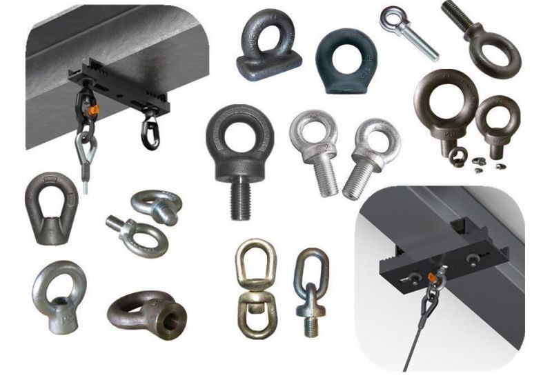 DIN580 Eyebolt with Zinc Plated Electro Galvanized Surface