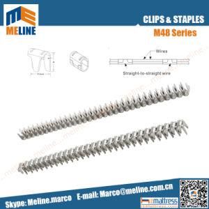 Mattress Clinch Clip, M48 Series Rolled Clips, for Mattress /Sofa Spring