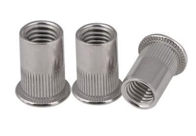304 Stainless Steel Flat Head Rivet Nut M3m4m5m6m8m10m12