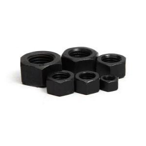 Black Oxide Hex Nut DIN934 (Grade 4, 8, 10)