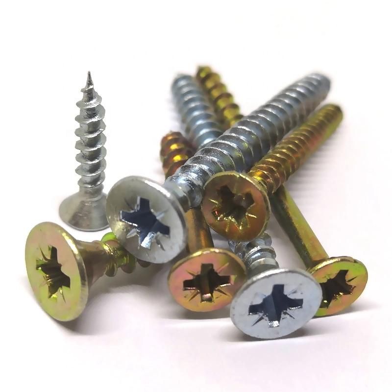 Congo Angola Zambia Market/High Hardness Stainless Steel DIN7505 Chipboard Screw