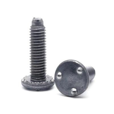 Weld Studs Bolt Dog Point Welding Screw with 3 Top Projections