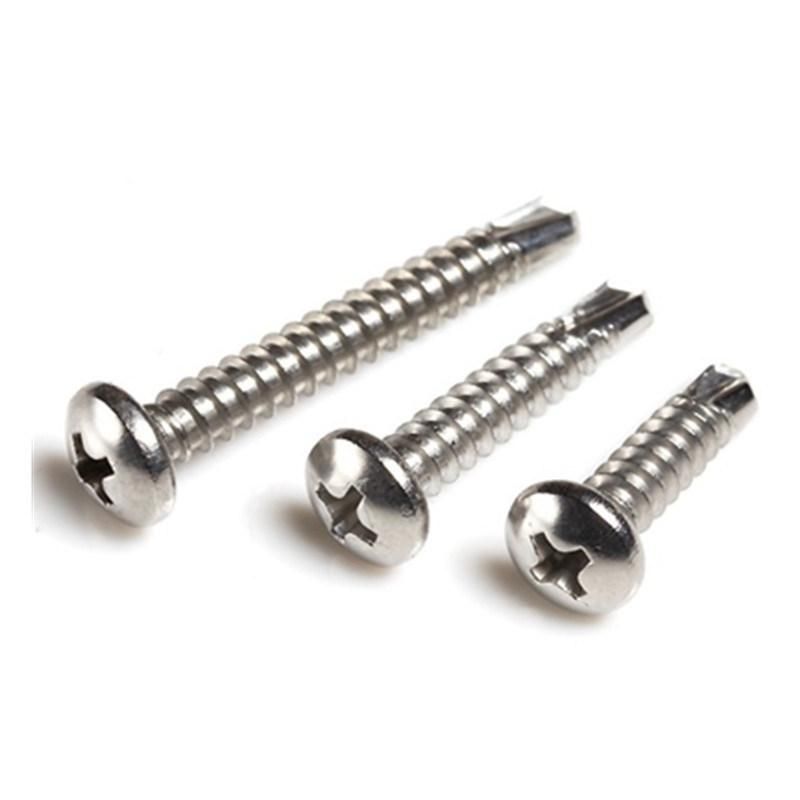 304/316/410 Stainless Pan Head Self Drilling Screw