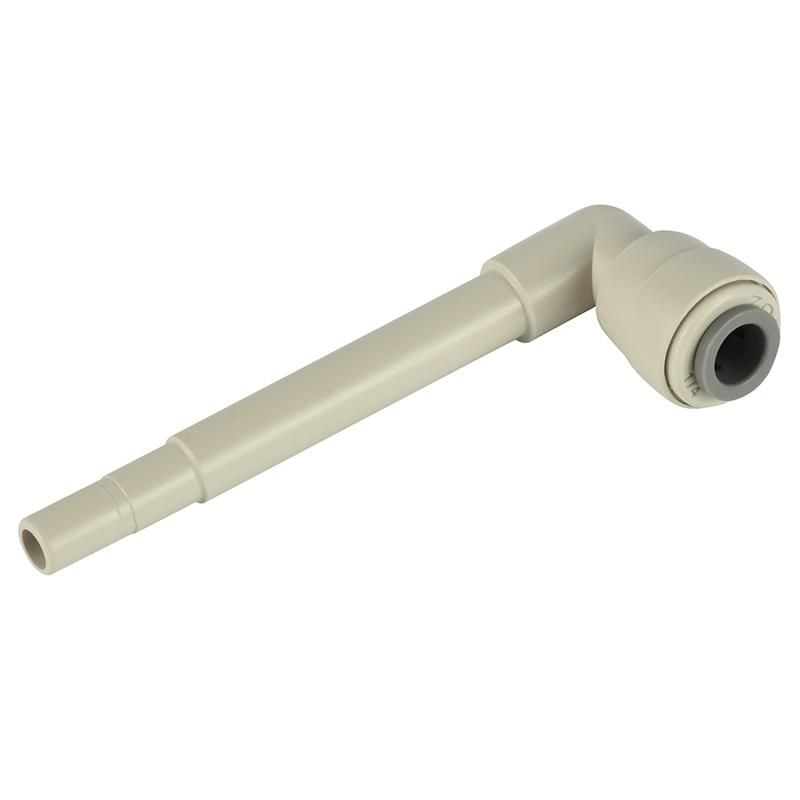 Xhnotion Pneumatic 3/8′ ′ Tube Od Plug in Elbow Water Filter Fitting