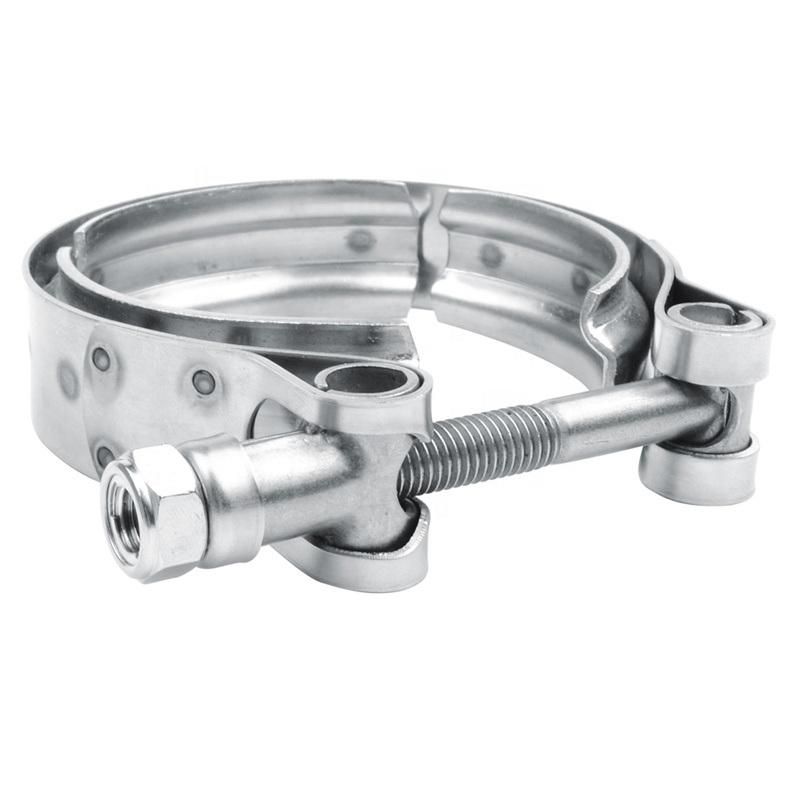 Stainless Steel 3 Inch Male Female Flange Band Clamp for Automotive Turbo Pipe Connect