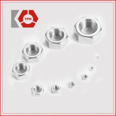 High Strength Stainless Steel Nut DIN557 White Zinc Plated