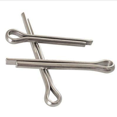 China Wholesale Fastener Hardware DIN 94 SS304 SS316 Split Pins Stainless Steel Split Cotter Pins DIN 94 Cotter Pins