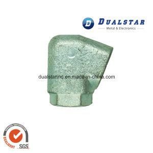 Zinc Plating Carbon Steel Elbow Casting for Chair Armrest