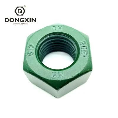 Stainless Steel A2-70 SS304 SS316 Hot Galvanizing DIN934 Hex Nut Bolt Fastener