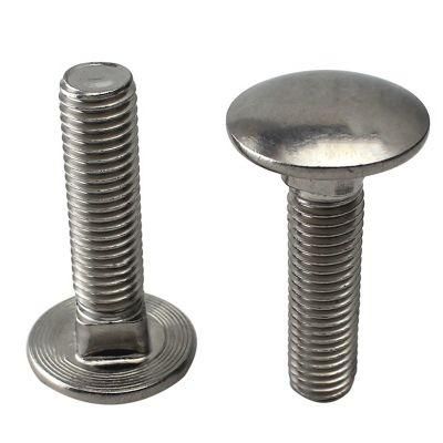 High Quality and Best Price DIN 603 Galvanized Round Head Carriage Bolts