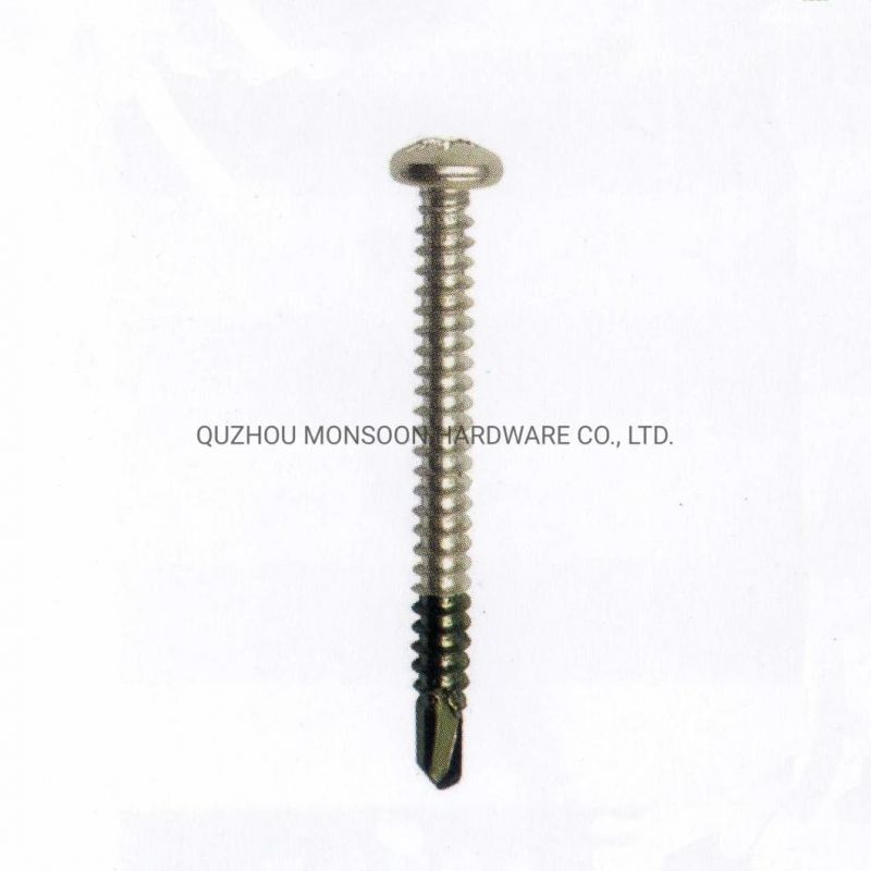 Stainless Steel Countersunk Pan Head Bi-Metal Self Tapping Screws