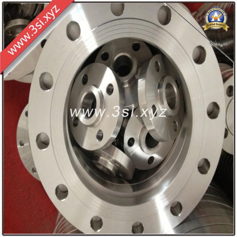 ASME B16.5 Stainless Steel Flat Welding Flange with Carotid (YZF-E499)