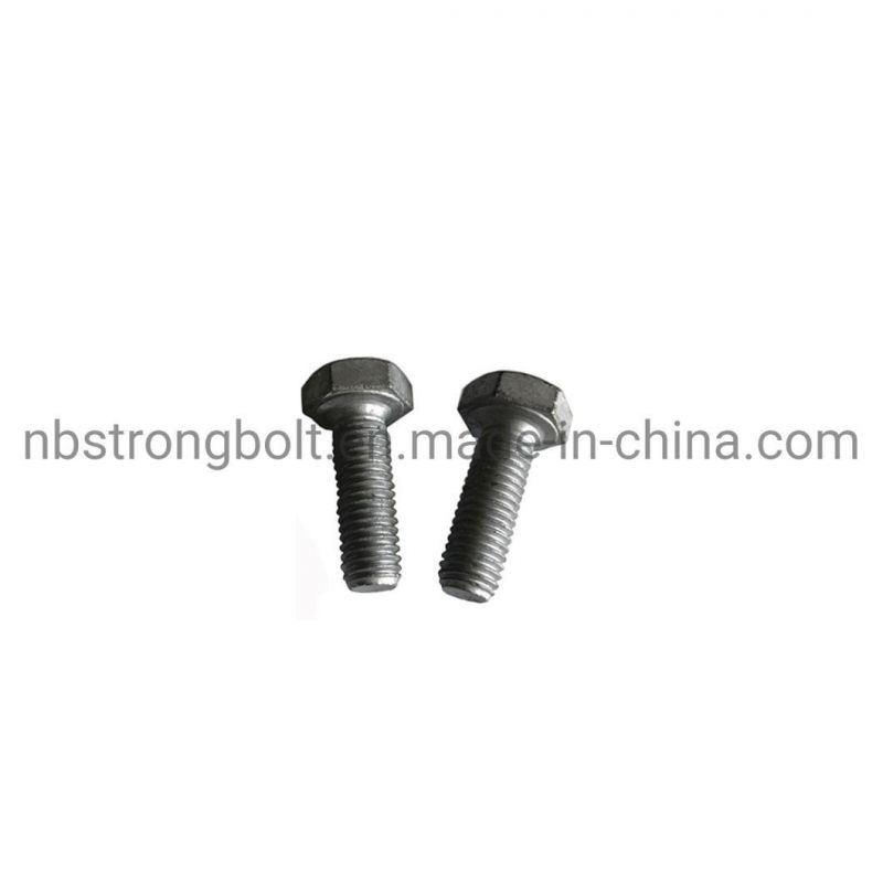 DIN933 8.8u ISO Fit HDG Bolt