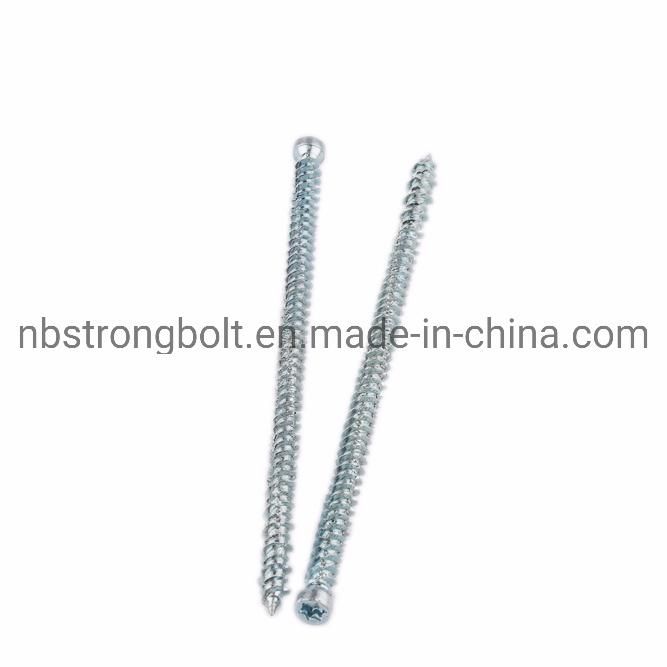 Small Head Concrete Screw 7.5X152 with Yzp