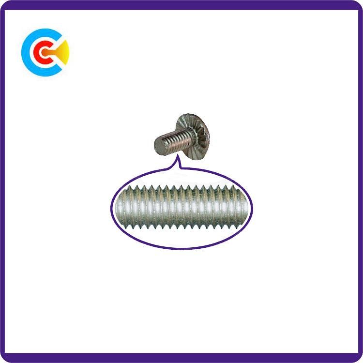 Steel Fasteners Cross Flange Pan Head Screws for Electrical Appliances