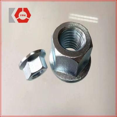 Hex Flange Nuts with Zinc Plain DIN 6923