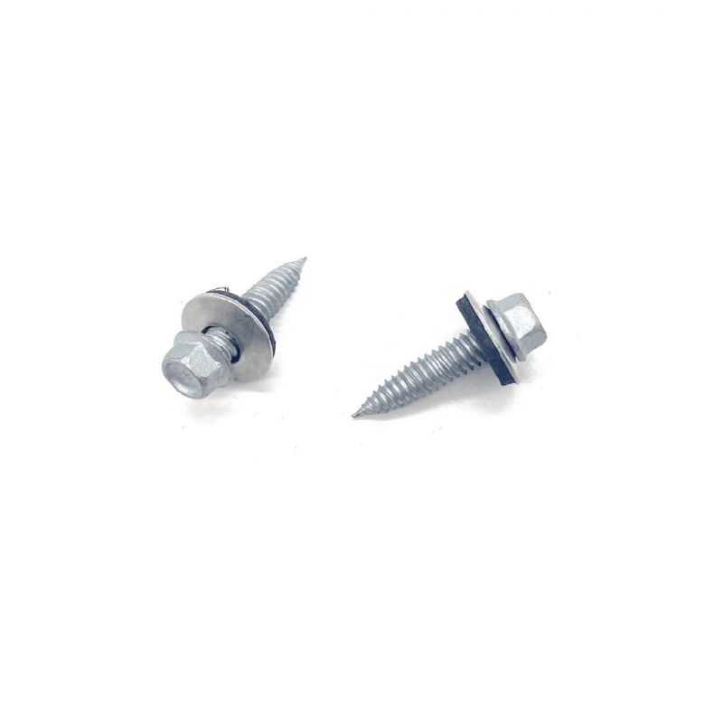 Fastener SS304 SS316 Self Drilling Screw Roofing Screw Self Tapping Screw Bi-Metal Screw with EPDM Washer