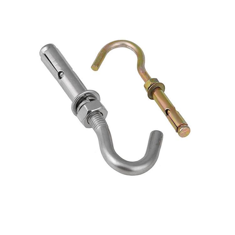 Ring Hook Zinc Plated Stainless Steel Concrete Sleeve J Type Anchor Bolt