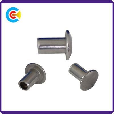 Carbon Steel Non-Standard Mushroom Head Semi-Tubular Rivet/Screw Binding Post Screw