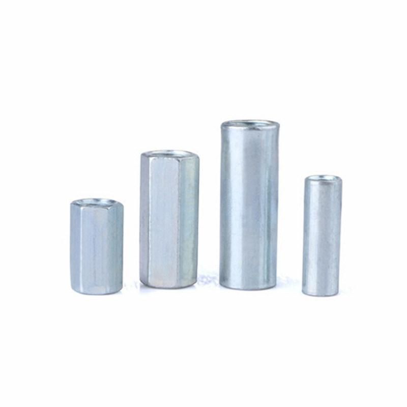 Nut Coupling Factory Wholesale Latest DIN6334 Long Nut Hexagon Nut Galvanized Hexagonal Coupling Nut