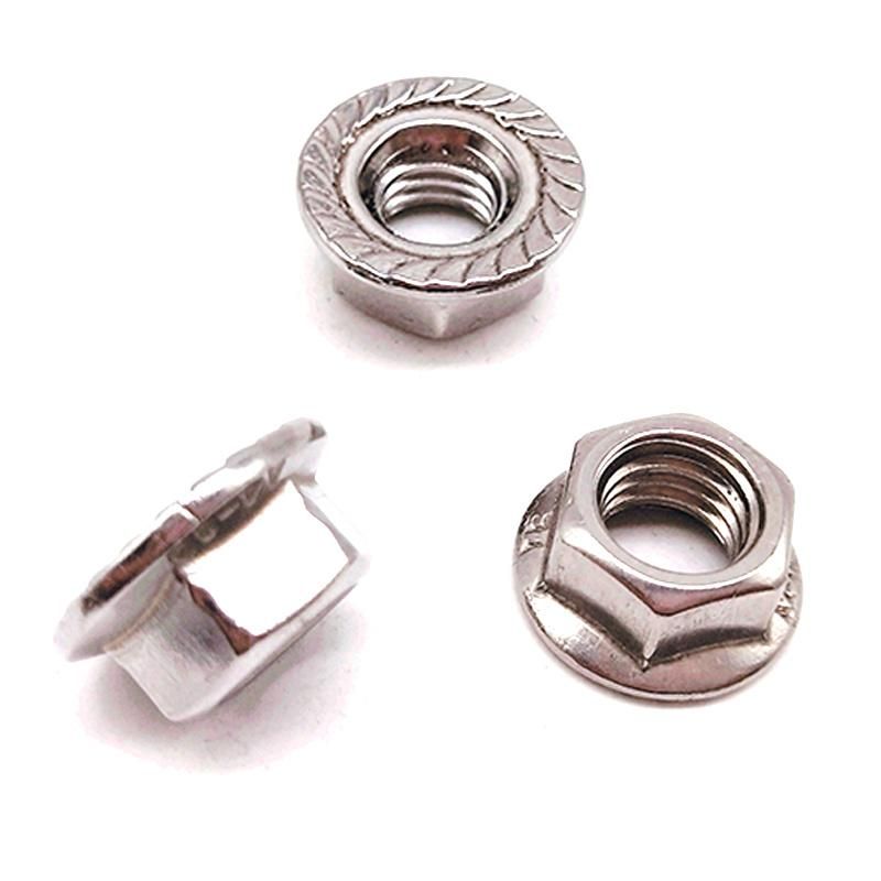 DIN1667 Stainless Steel All-Metal Hex Flange Lock Nut (STOCK)
