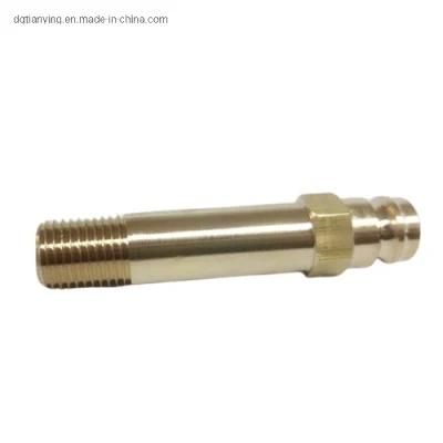 Hasco Brass CNC Turned Parts Mold Hose Nipple Fitting