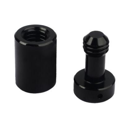 Black Adjustable Quick Snap Sign Frame Standoffs Mounts