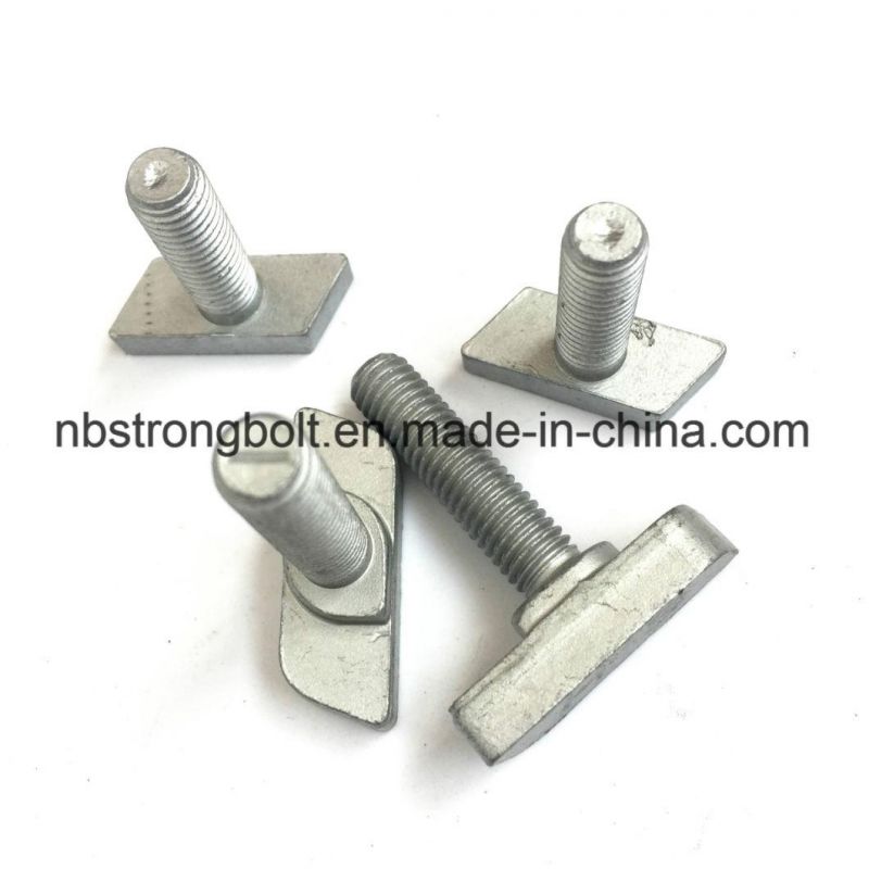 CNC Customization Square Bolt, Zinc Plated/Custmized Square Bolt Factory
