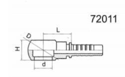 Metric Banjo Hydraulic Hose Fitting