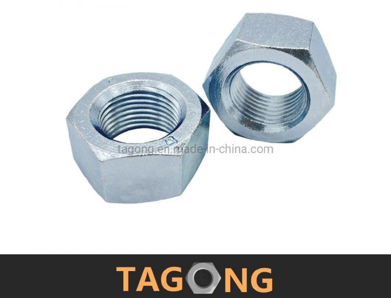 Lock Nuts HDG Class10 M18 Hex Heavy Nuts ISO4032