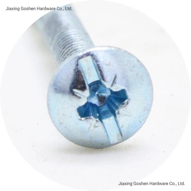 Zinc Plated M4*45mm Connecting Screw and Bamboo Shape Screw