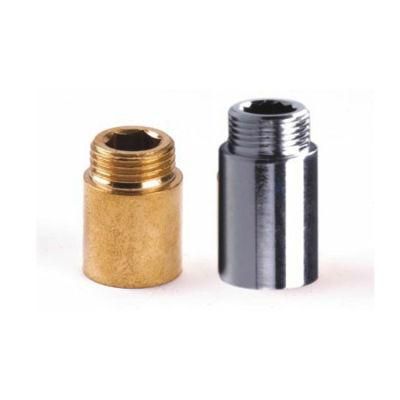 Male Female Chrome Plated Brass Stainless Steel Extension Nipple in Pipe Fitting