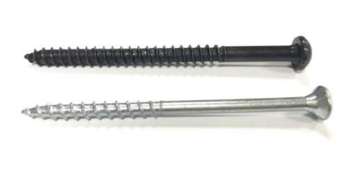 Fine Thread Bugle Head Drywall Screws with Black Phosphate Coated Size 3.5X64mm Drywall Screws