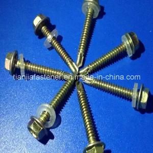 Stainless Steel Hex Wafer Head Self Drilling Screw