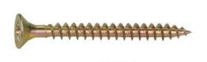 DIN7505 Csk Head Chipboard Screw Tornillos Wood Screw Galvanized Fiberboard Screw