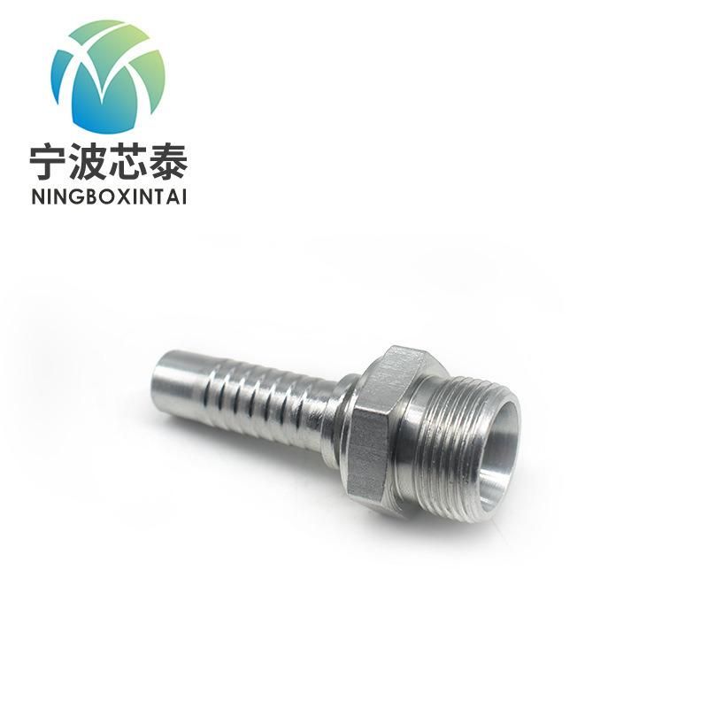 Hydraulic Pump Parts Metric O-Ring Good Price for Sale Swaged Hydraulic Hose Fitting Stainless Steel Fittings One Piece Hose Fittings