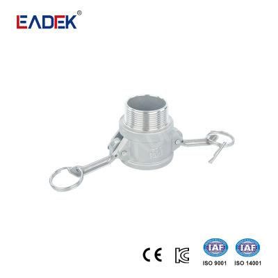 Ss Stainless Steel Camlock Coupling B Type Thread Coupler Fittings
