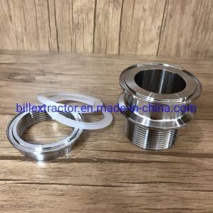 Stainless Steel 304 11/2inch Weldless Bulkhead Fitting with Female Threaded Fittings