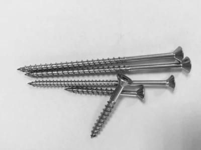 Stainless Steel Flat Head Square Drive /Pan Head Torx Drive Chipboard Screw