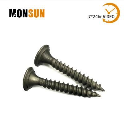 pH Recess Phillips Drive Scavenger Head C1022 Black Phosphated High Quality Self Tapping Drywall Screws