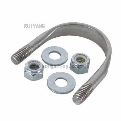 SUS304/316 Stainless Steel U Bolt and Nut DIN3570