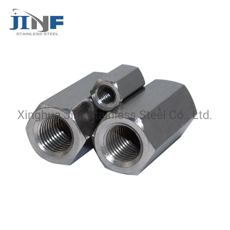 Stainless Steel Long Hex Coupling Nut