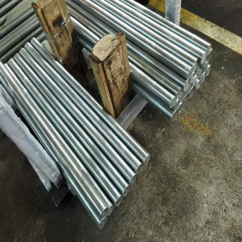 Stainless Steel Galvanized Zinc Plated Stud Bolt Threaded Rods Supplier in China